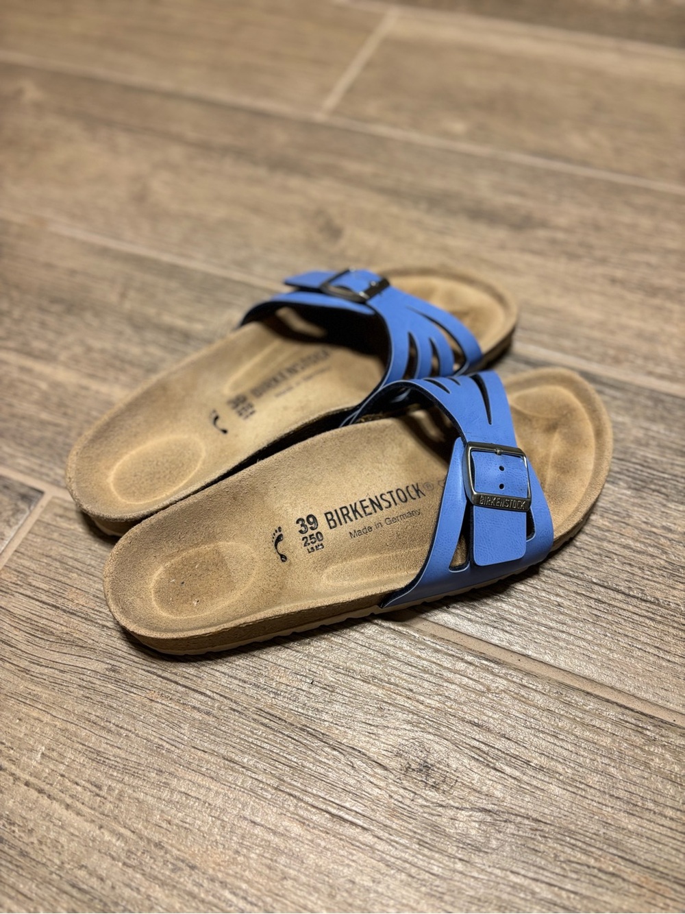 Birkenstock Grenada Blue Periwinkle Sandals Women’s Size 39